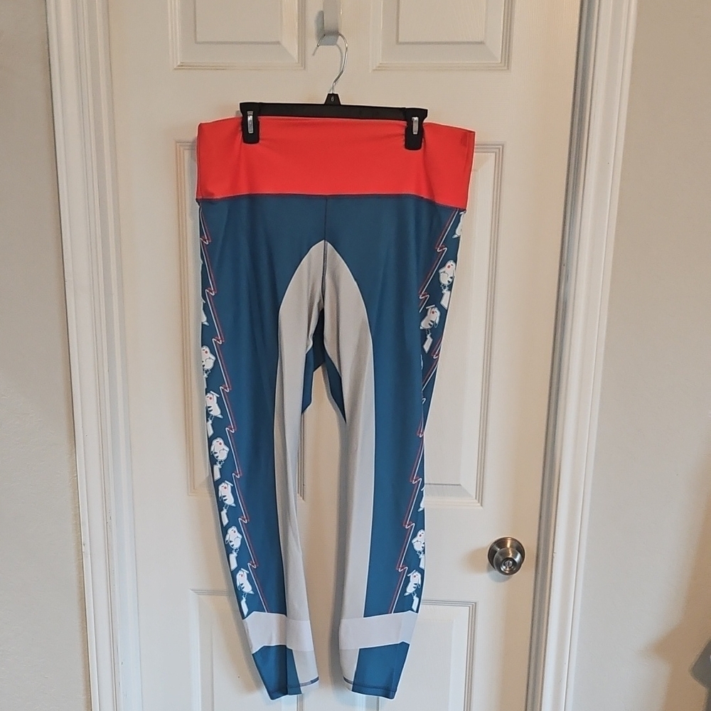 Official Pokemom Center Running Pikachu Athletic Leggings Sz XXL Retired
